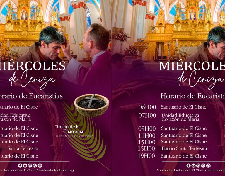 Eucaristías de Miércoles de Ceniza